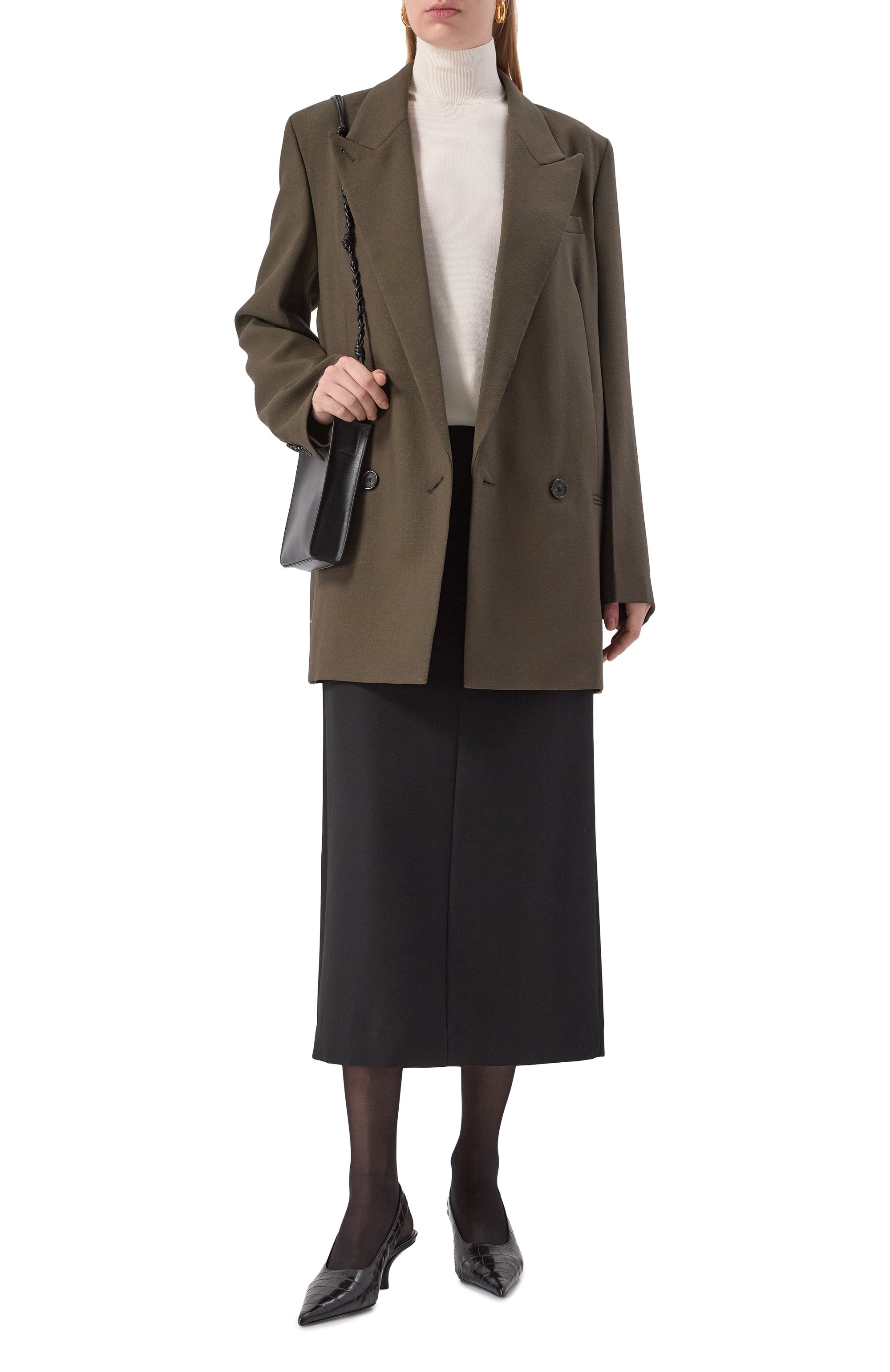 Шерстяной жакет TOTEME, арт. 254-WRZ0058-FB0537, фото 2