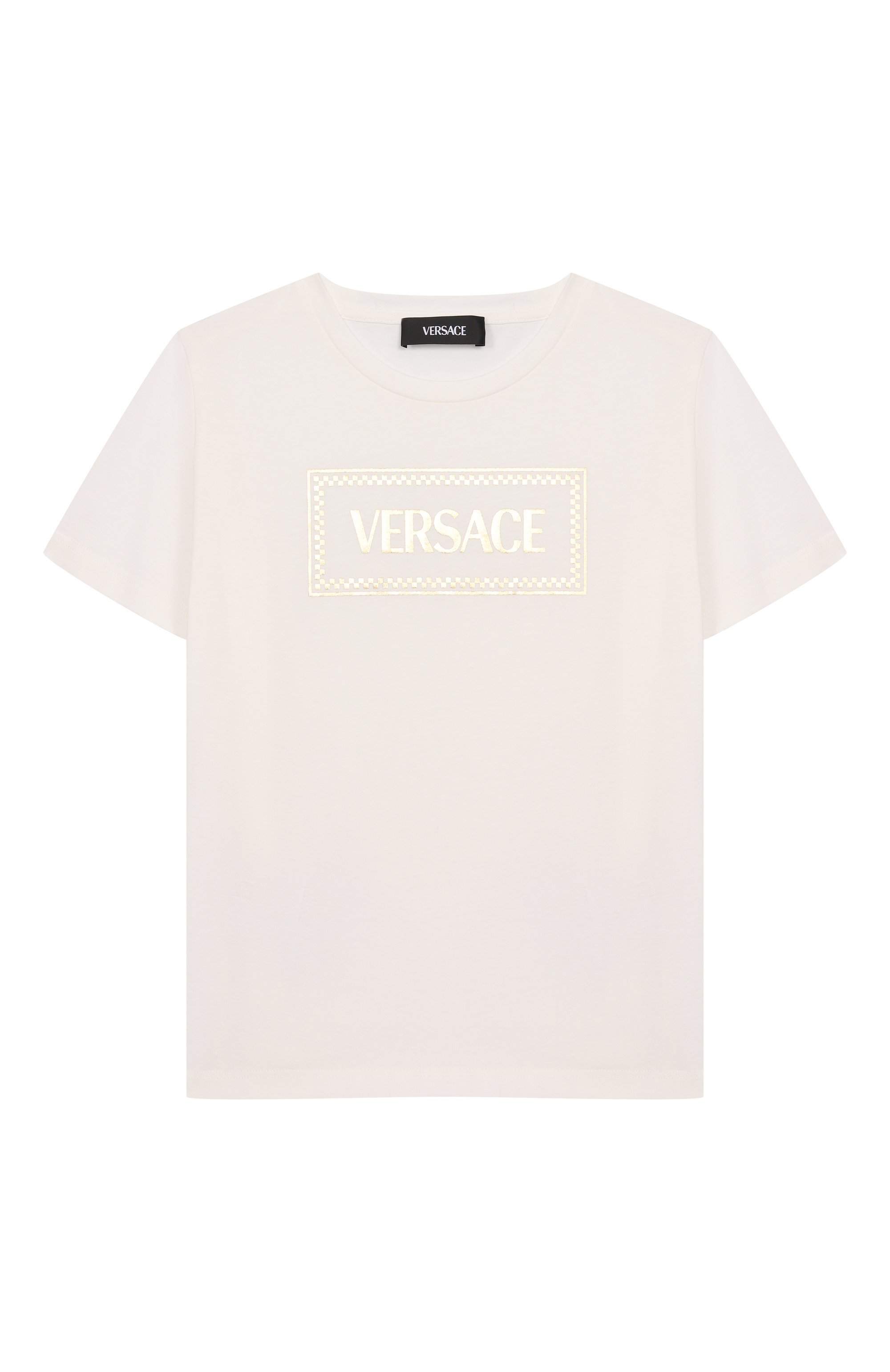 Хлопковая футболка VERSACE, арт. 1018342/1A13874, фото 1