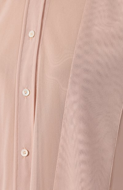 Полупрозрачная блузка VICTORIA BECKHAM, арт. SH 0VR 1738 PSS19 S0FT TULLE, фото 5