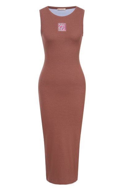 Женское хлопковое платье MARNI, арт. ABJE1542S0/UTC600