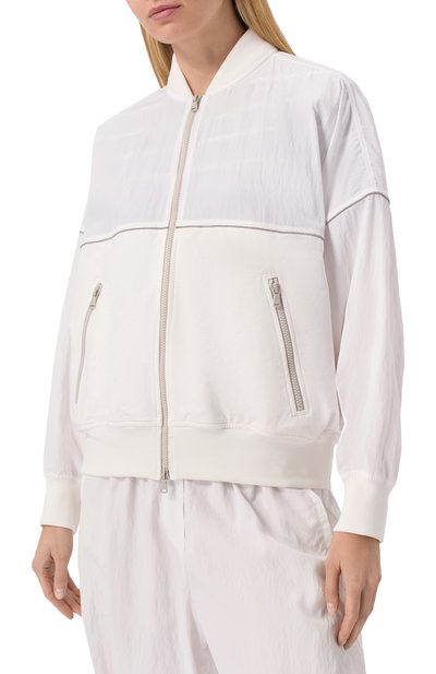 Хлопковый бомбер BRUNELLO CUCINELLI, арт. MH827VE706, фото 3