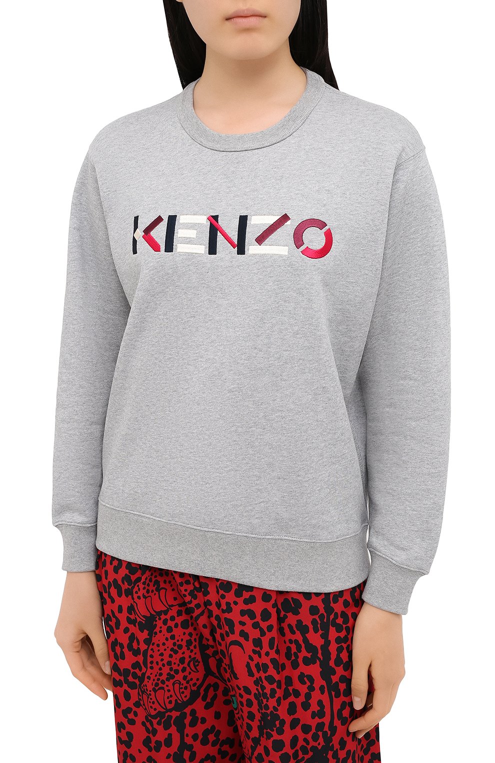 Хлопковый свитшот KENZO, арт. FA62SW8204M0, фото 3