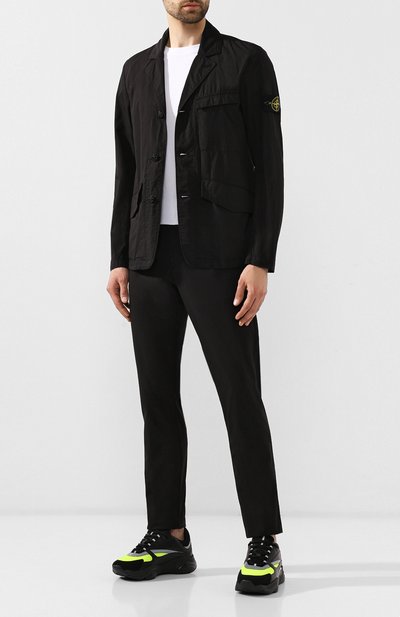 Хлопковый пиджак STONE ISLAND, арт. пиджак, фото 2