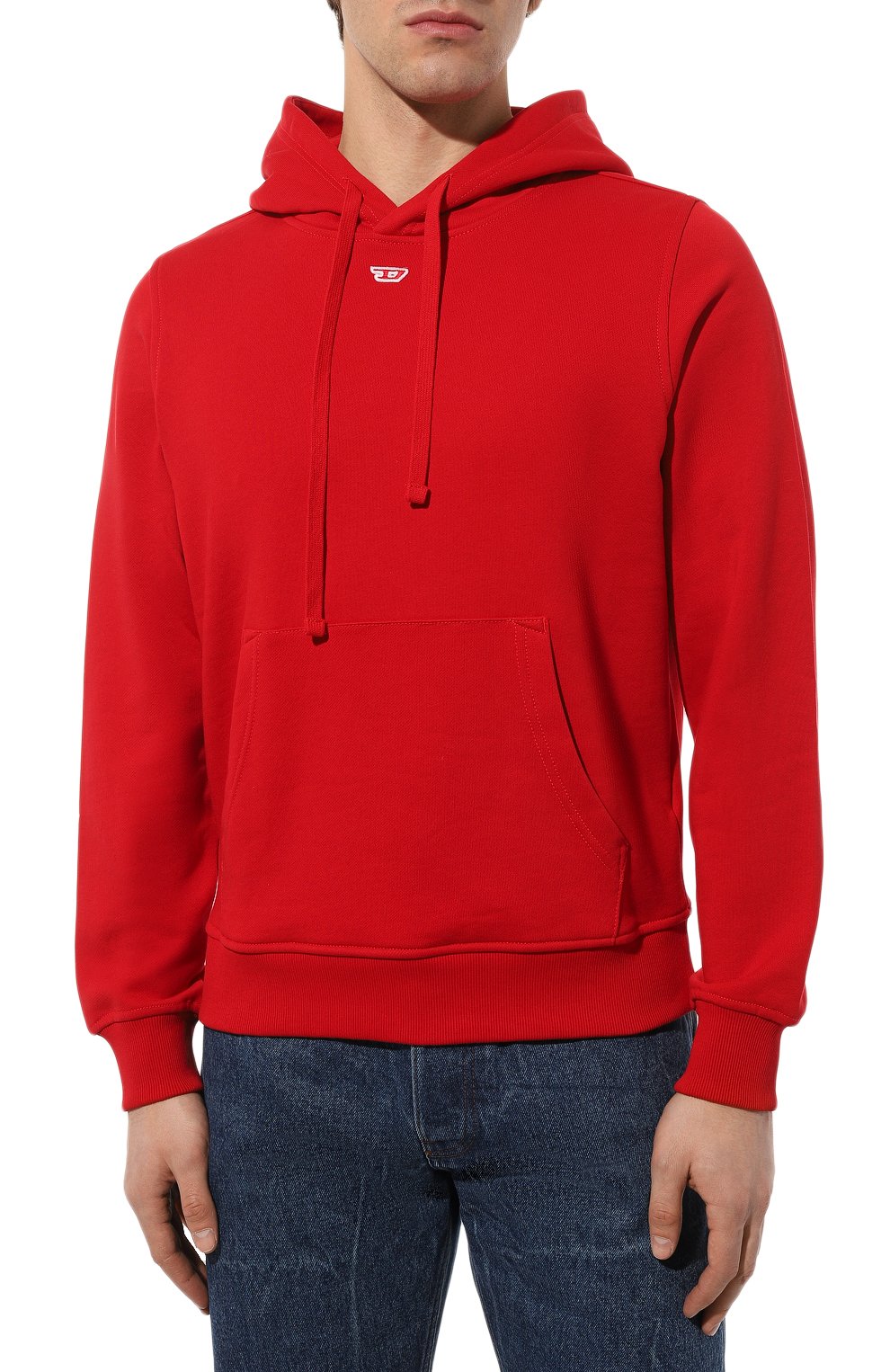 Хлопковое худи DIESEL, арт. A04073/0GEAD, фото 3