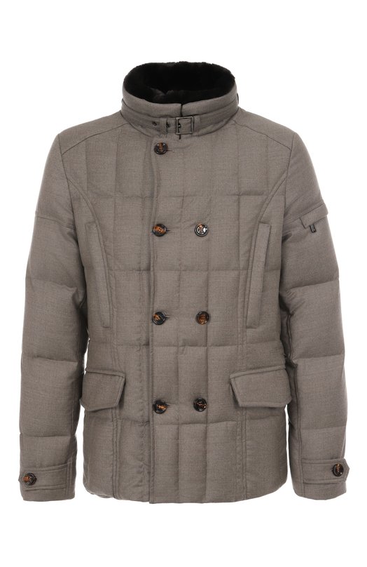 Куртка Siro-L из шерсти и кашемира Moorer SIR0/L Коричневый SIR0/L