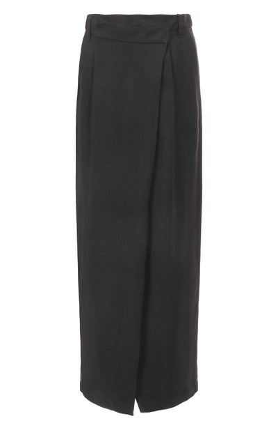 Женская юбка из вискозы и льна BRUNELLO CUCINELLI, арт. MH126G3814