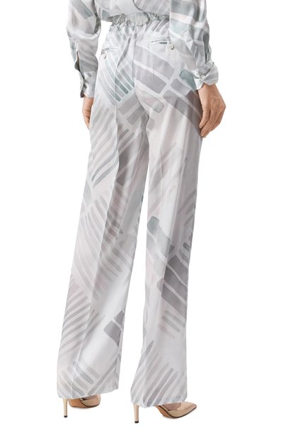 Атласные брюки KITON, арт. D48122K0926E03, фото 4