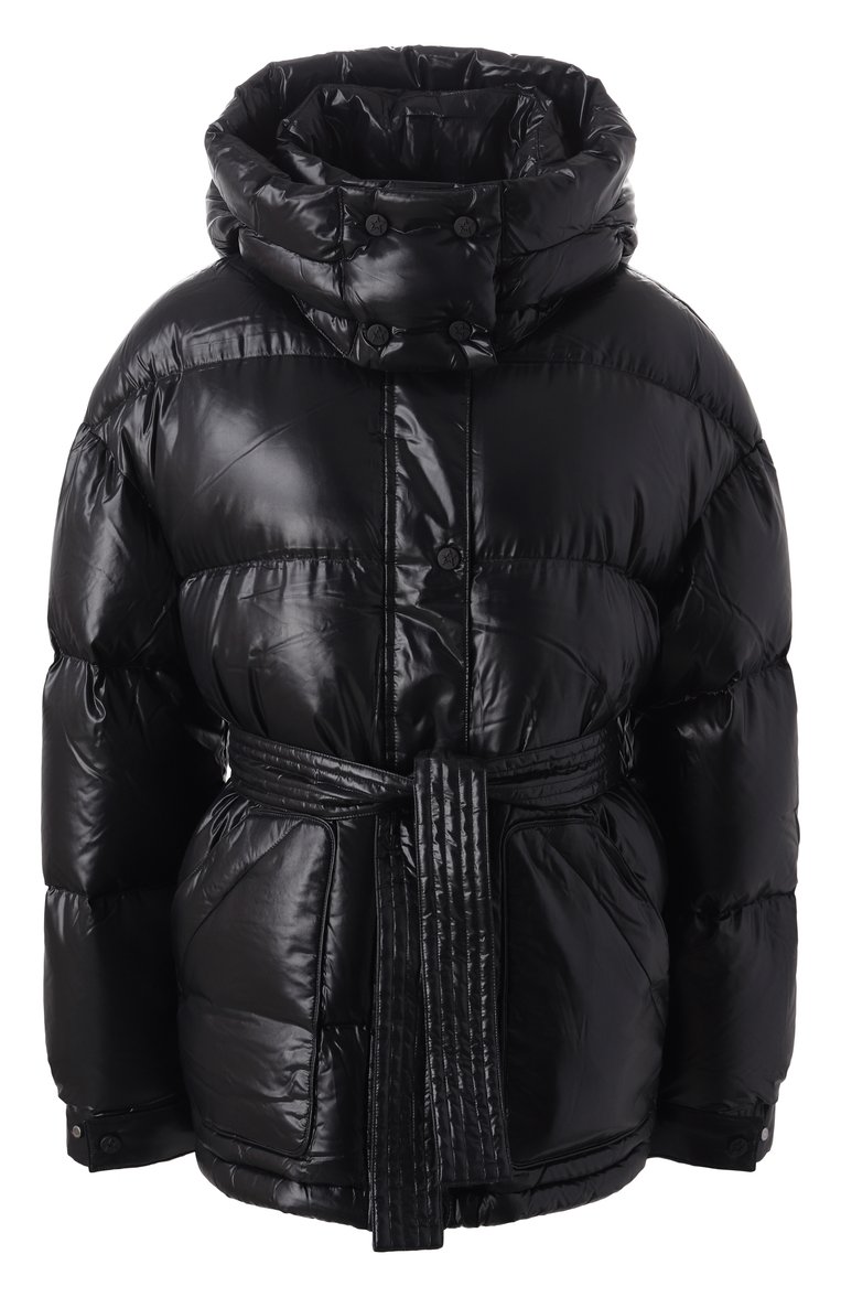Женский пуховик PERFECT MOMENT черного цвета, арт. W3001044/MAYA PARKA | Фото 1 (Драгоценные камни: Проставлено; Материал сплава: Проставлено; Длина (верхняя одежда): Короткие; Материал утеплителя: Пух и перо; Рукава: Длинные; Материал подклада: Синтетический материал; Стили: Кэжуэл; Кросс-КТ: Пуховик; Материал внешний: Синтетический материал)