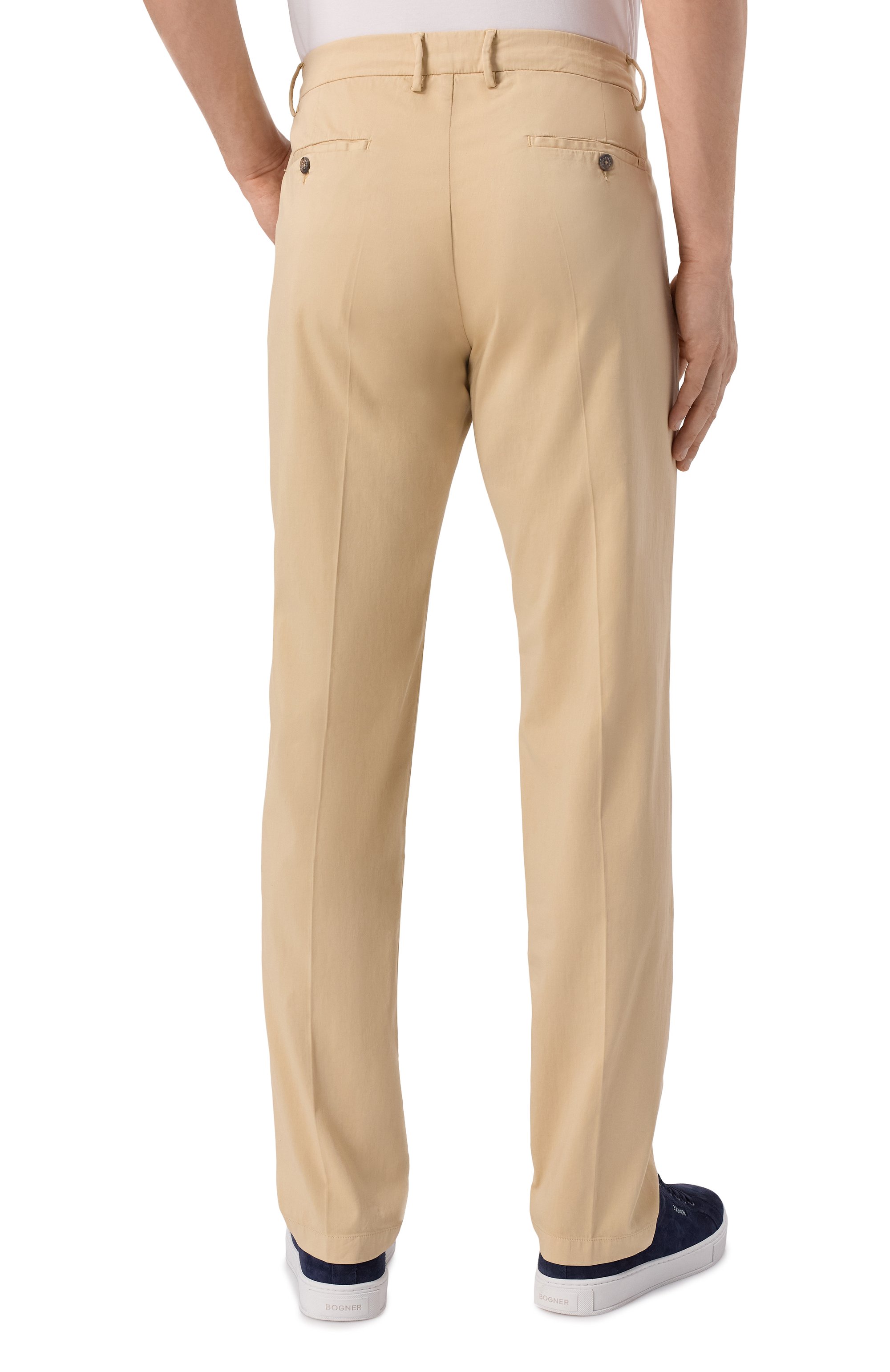 Брюки из хлопка и шелка PAUL&SHARK, арт. 25414043, фото 4