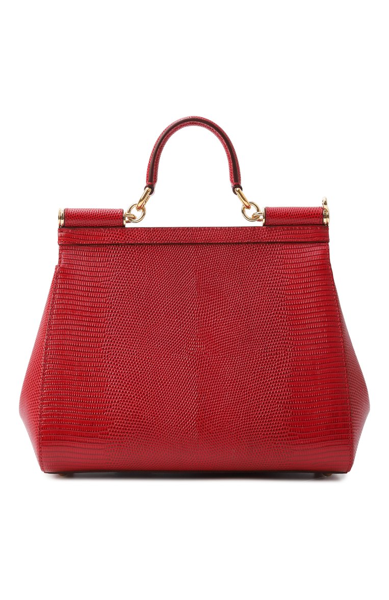 Женская сумка sicily medium DOLCE & GABBANA красного цвета, арт. BB6002/AI742 | Фото 6 (Материал: Натуральная кожа; Ремень/цепочка: На ремешке; Статус проверки: Проверено, Проверена категория; Сумки-технические: Сумки через плечо, Сумки top-handle; Размер: medium; Автоматизация состава: Проставлено; Автоматизация ТО: Проставлено; Автоматизация Diginetica: Проверено)