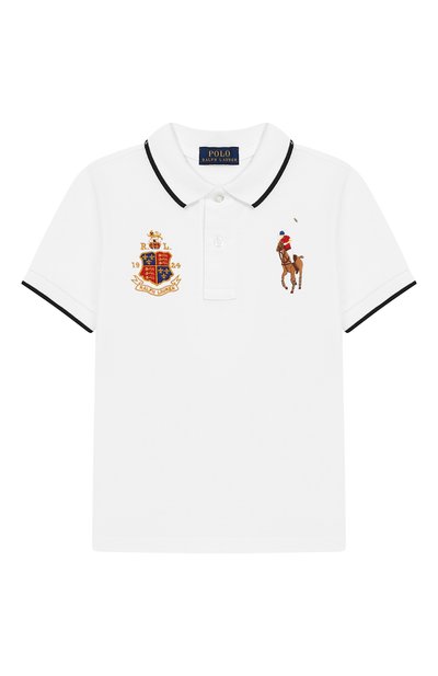 Хлопковое поло POLO RALPH LAUREN, арт. 321737844, фото 1