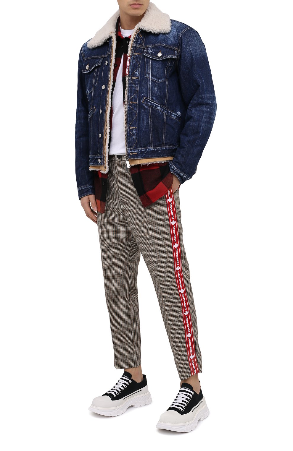 Шерстяные брюки DSQUARED2, арт. S74KB0477/S53030, фото 2