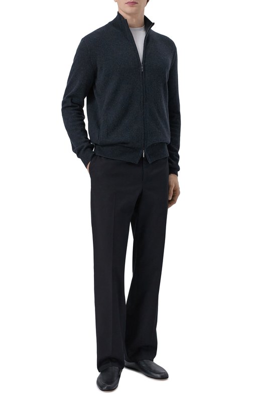 Кашемировый кардиган Loro Piana FAM9318 Серый  FAM9318 Фото 2