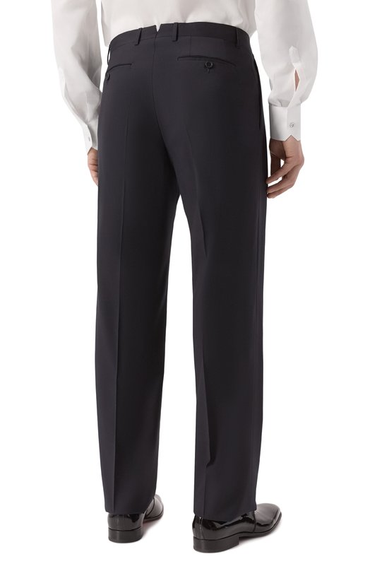 Шерстяные брюки Canali 77260/AR03652 Синий  77260/AR03652 Фото 4