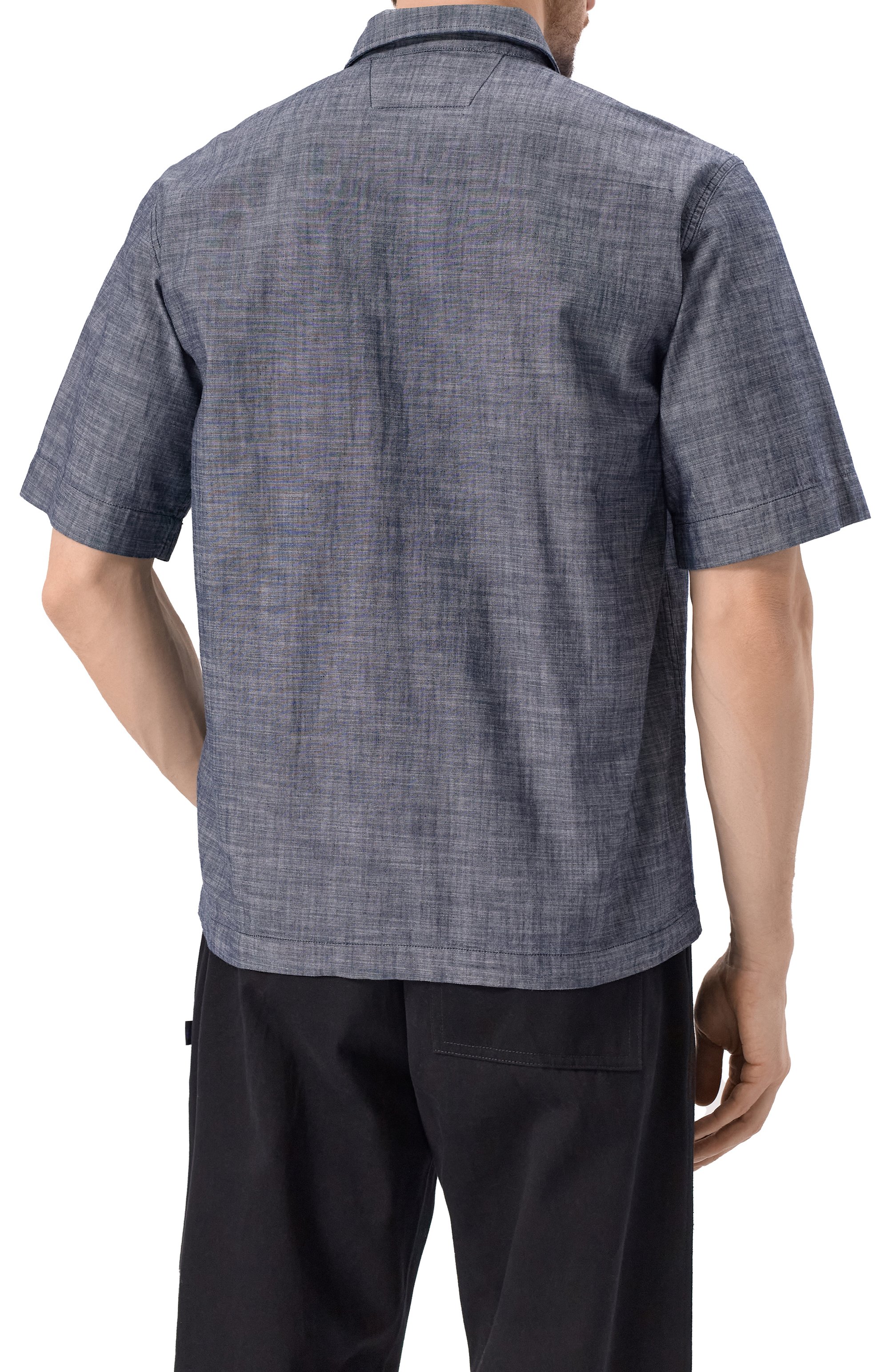 Хлопковая рубашка C.P. COMPANY, арт. 18CMSH151A110065W, фото 4