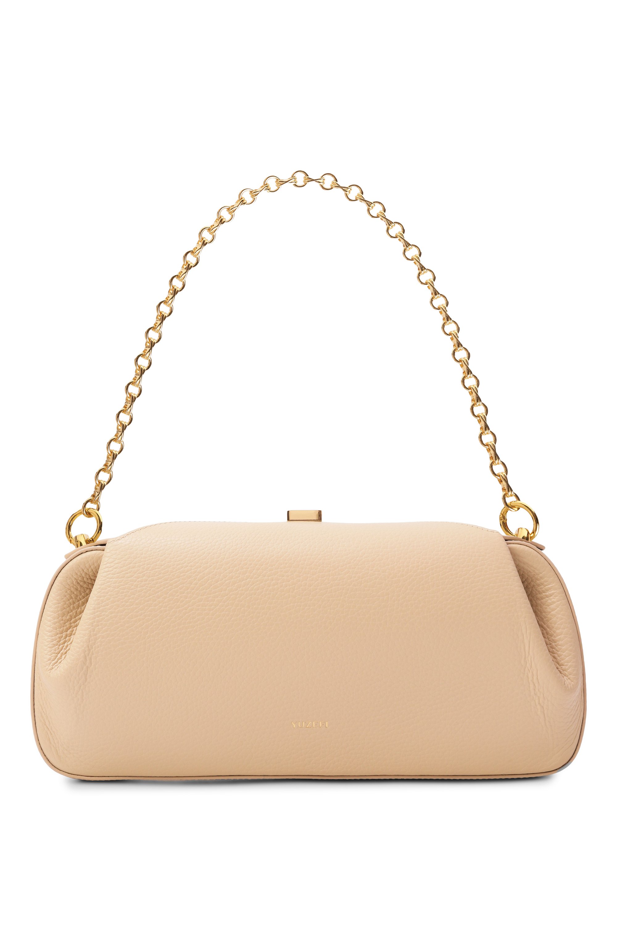 Сумка oyster clutch YUZEFI, арт. 0YSTER CLUTCH/PEBBLE GRAIN LEATHER, фото 1