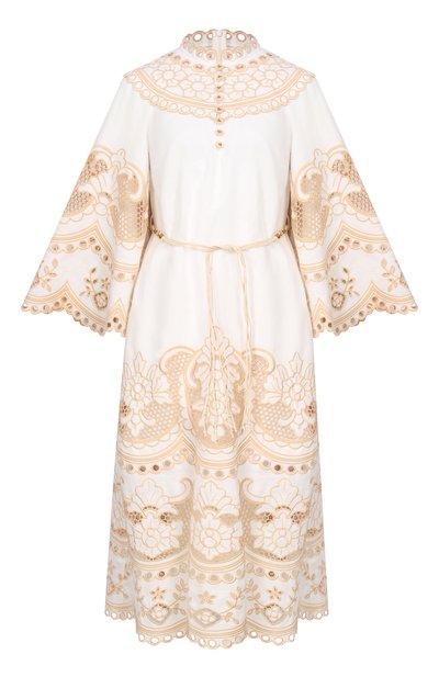 Женское льняное платье ZIMMERMANN, арт. 5767DRS262