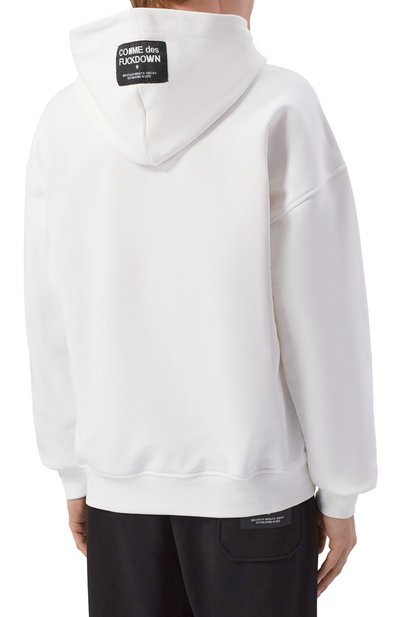 Хлопковое худи COMME DES FUCKDOWN, арт. CFABM01910, фото 4