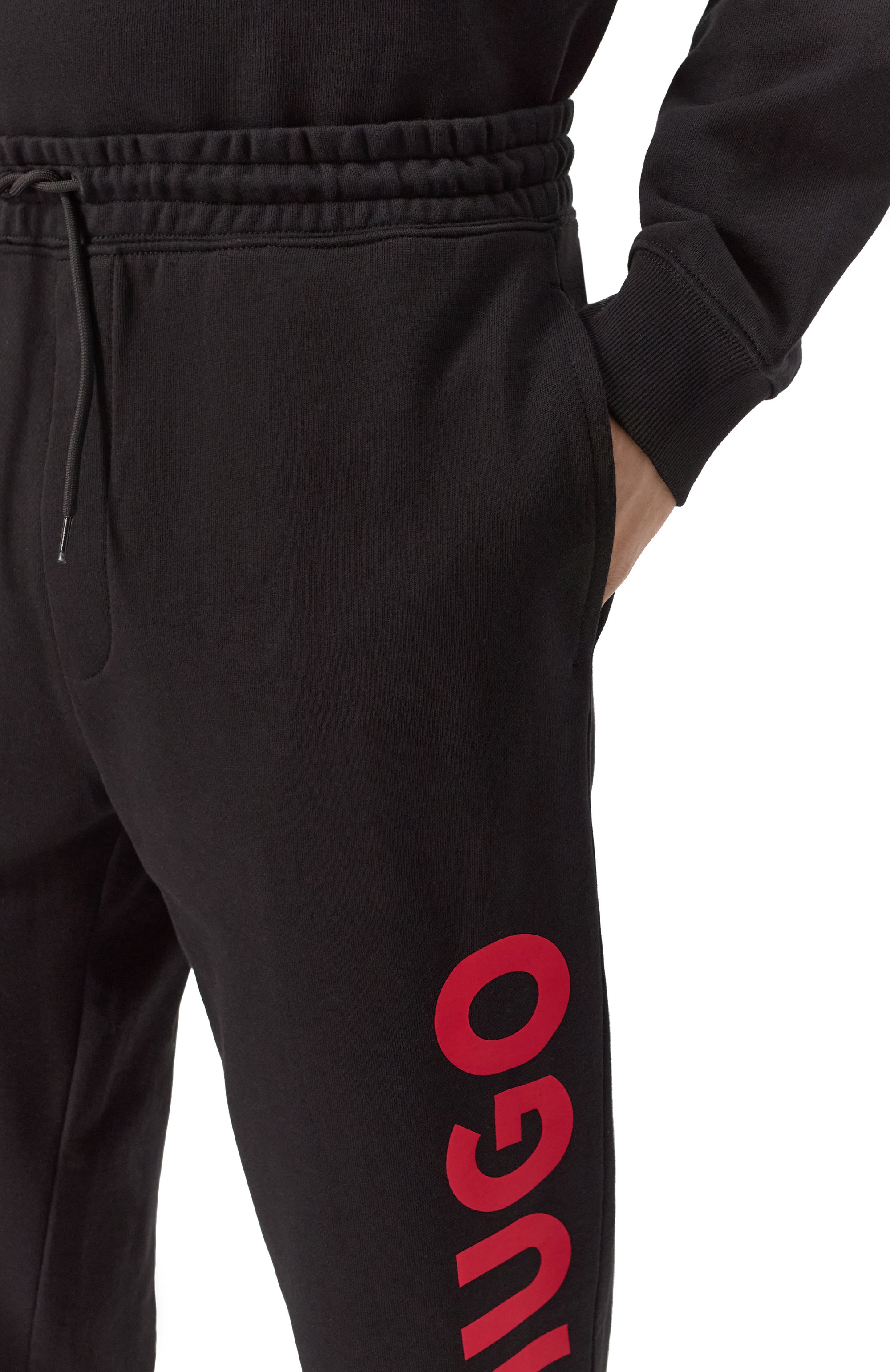 Хлопковые джоггеры HUGO, арт. 50473211, фото 5