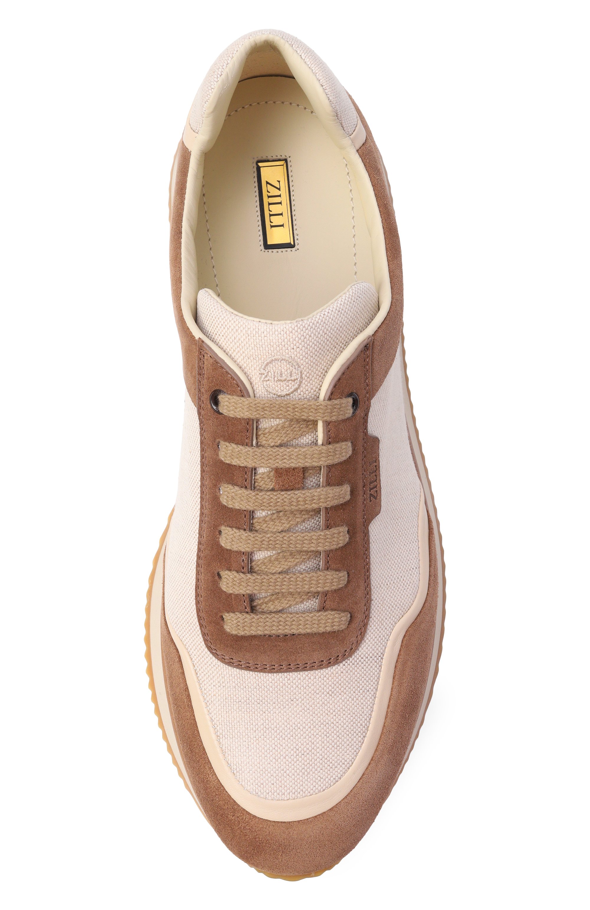 Комбинированные кроссовки ZILLI, арт. H0292AM1251VTRR12, фото 5