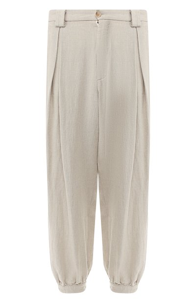 Льняные брюки GIORGIO ARMANI, арт. 9SGPP059/T00PI, фото 1