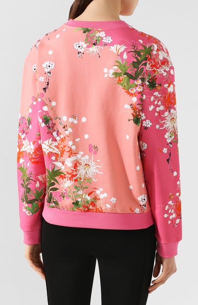 Хлопковый свитшот GIVENCHY розового цвета по цене 73400 руб., арт. BW70013Z34, фото 4 Хлопковый свитшот GIVENCHY, арт. BW70013Z34, фото 4