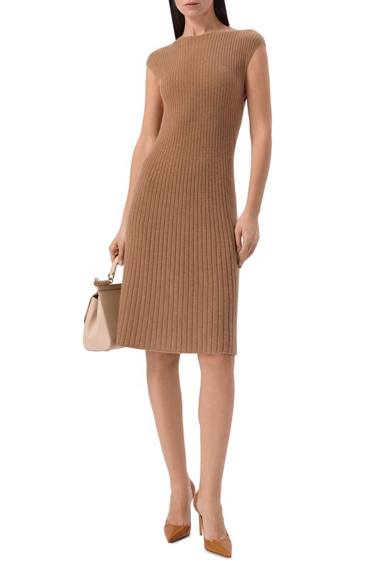 Кашемировое платье Loro Piana FA05744 Бежевый  FA05744 Фото 2