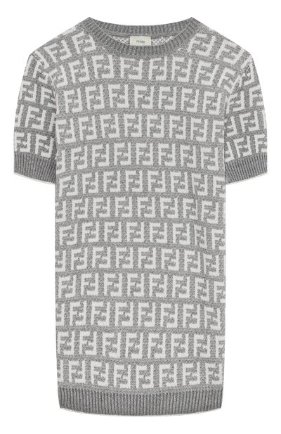Платье из вискозы и хлопка FENDI, арт. JFG118/AMHA/8A-12+, фото 1
