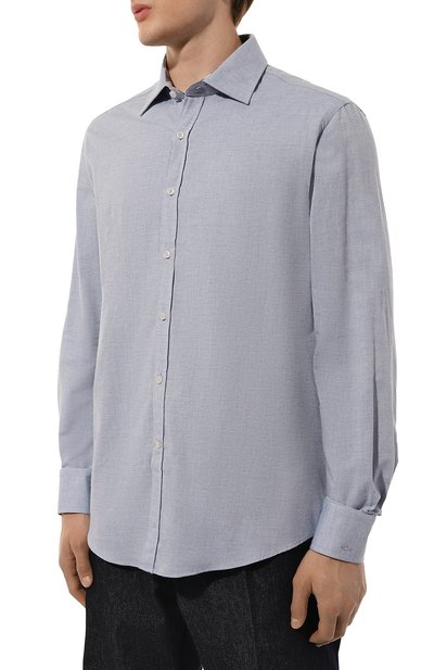 Хлопковая рубашка PAUL&SHARK, арт. 14313071CF, фото 3