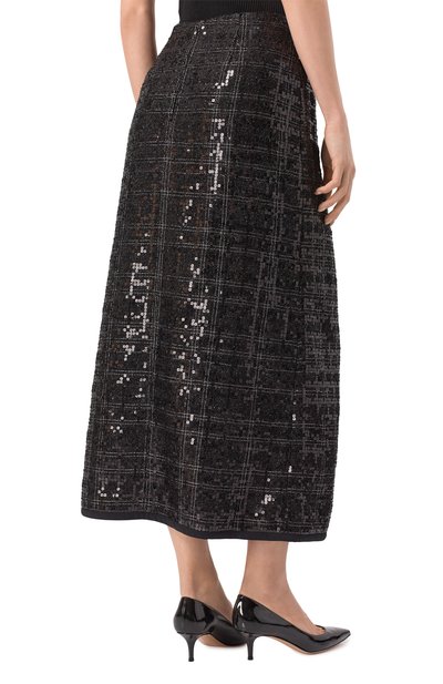 Юбка с отделкой пайетками GIAMBATTISTA VALLI, арт. 25SSPVCA2104-23LAB, фото 4