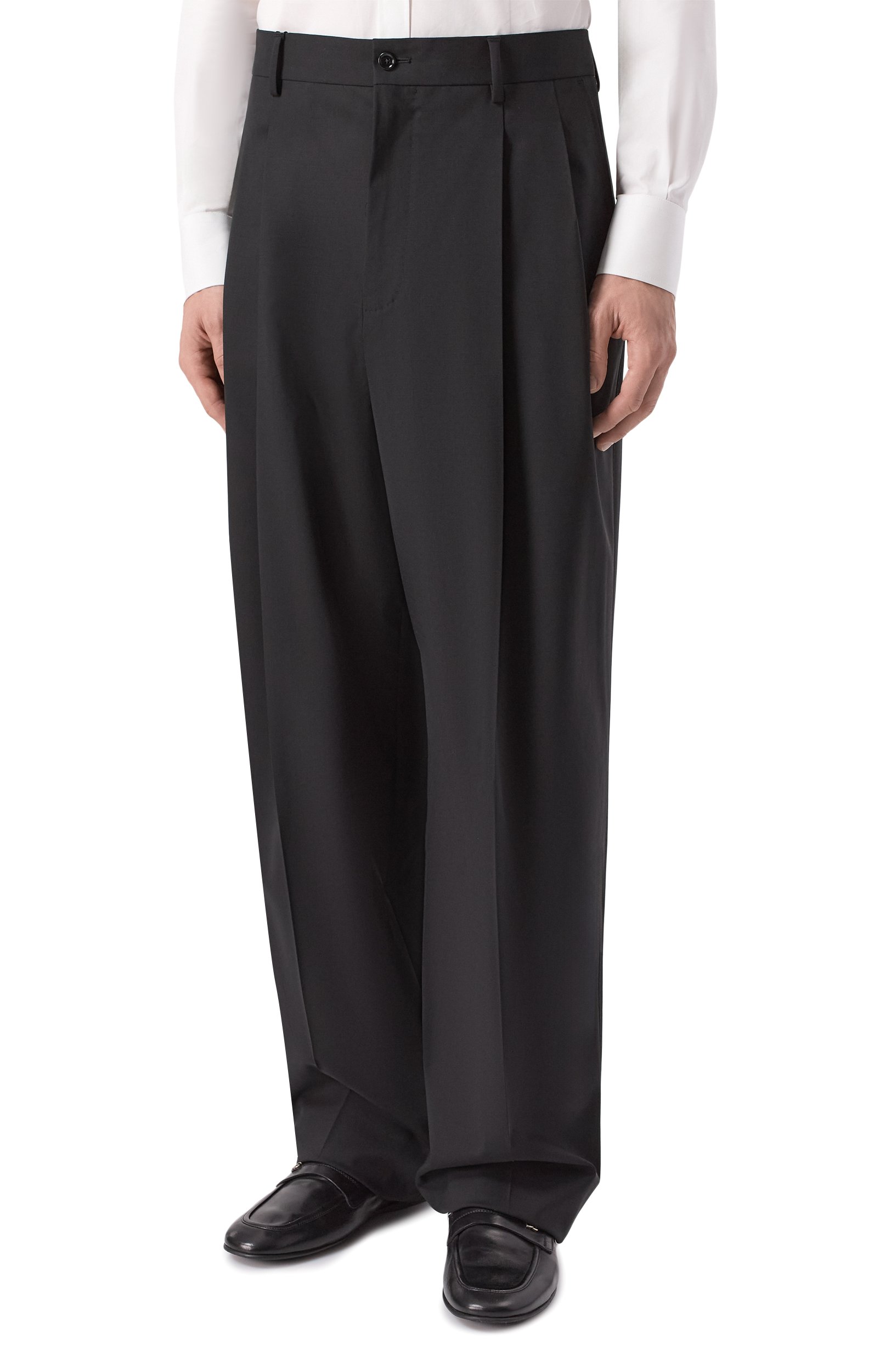 Шерстяные брюки DOLCE & GABBANA, арт. GP16NT/FUBG5, фото 3
