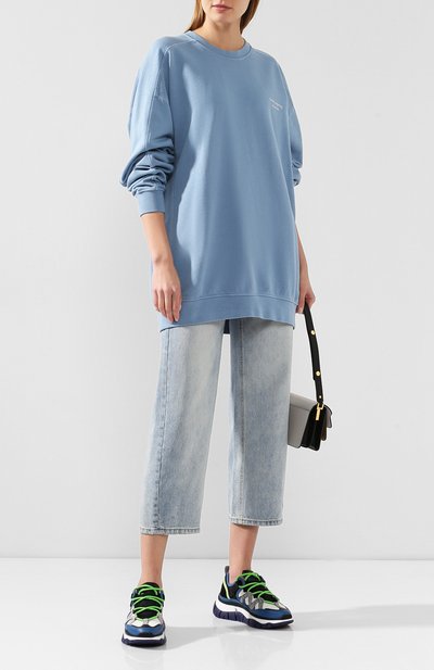 Хлопковый свитшот ACNE STUDIOS, арт. AI0007, фото 2