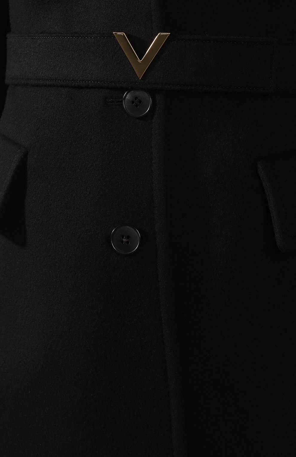 Пальто из смеси шерсти и кашемира VALENTINO, арт. SB3CA3R515E, фото 5