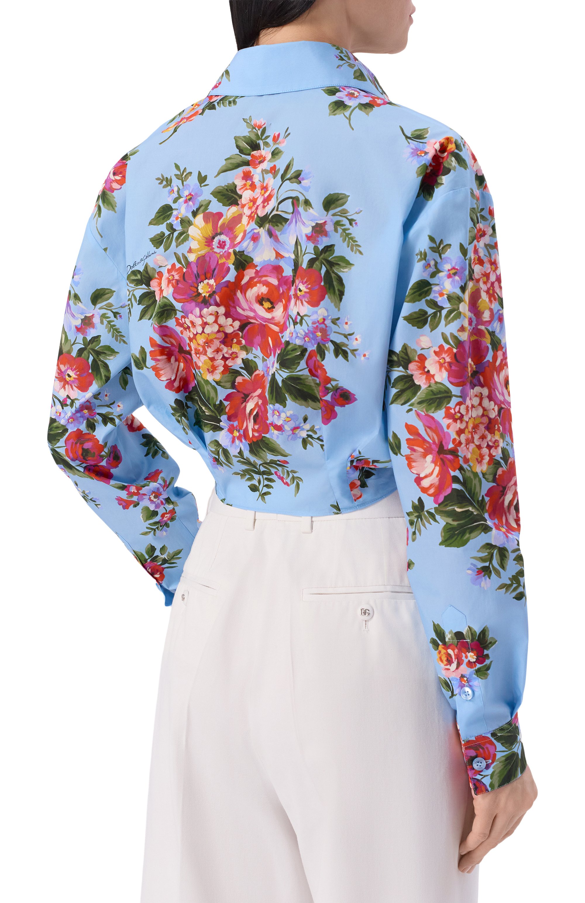 Хлопковая рубашка DOLCE & GABBANA, арт. F5T76T/HS5UU, фото 4