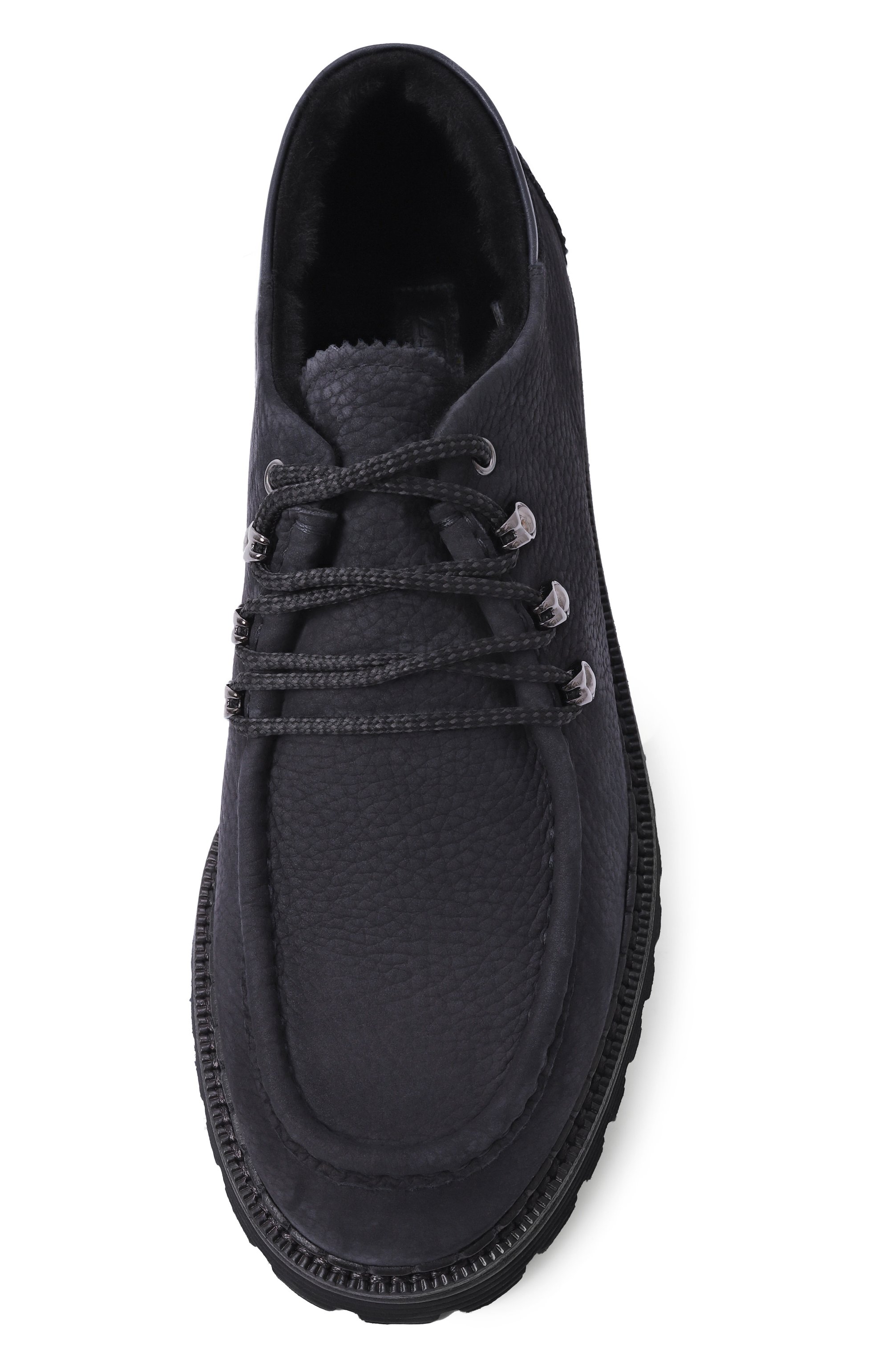 Ботинки из нубука ZILLI, арт. H0152AM1085VSTJ01, фото 6