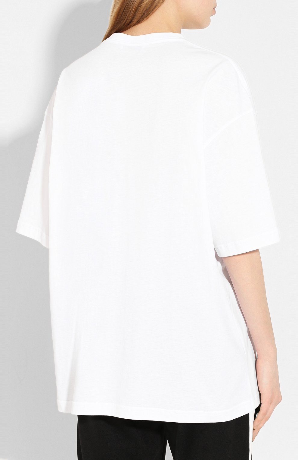 Хлопковая футболка BALENCIAGA, арт. 556104/TYK28, фото 4