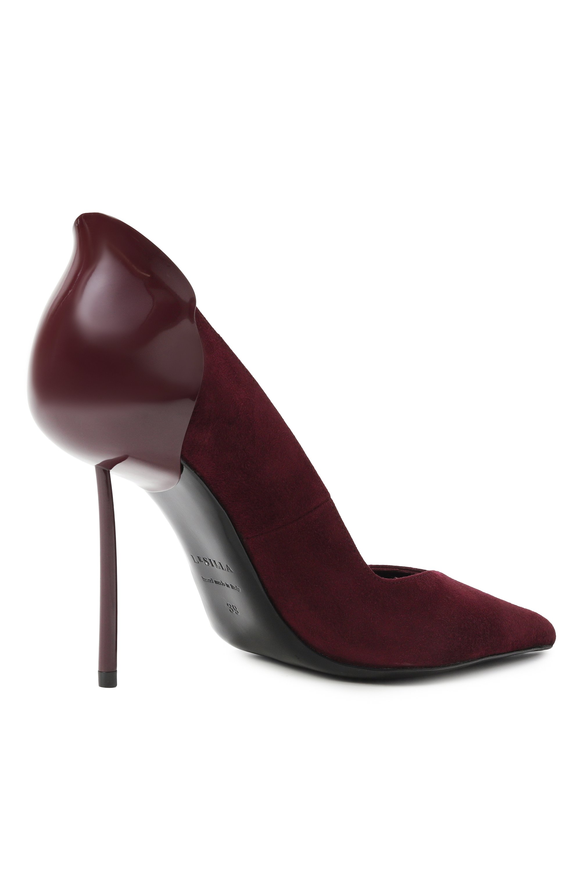 Замшевые туфли petalo 100 LE SILLA, арт. 3115E090BXPPVEL, фото 5