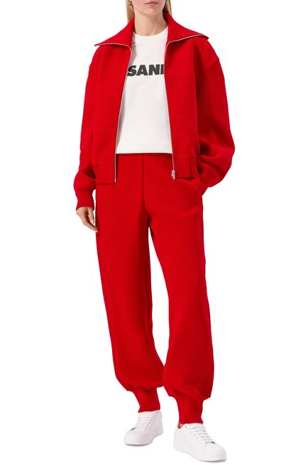 Женские шерстяные джоггеры JIL SANDER, арт. J02KA0343/J20318