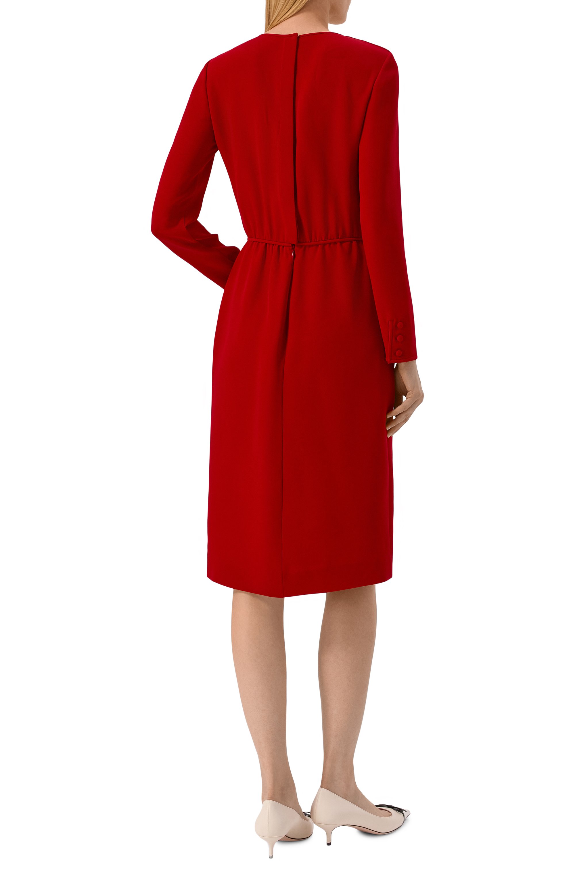 Шелковое платье VALENTINO, арт. 8B3VAHB0/1MM, фото 3