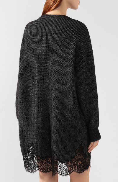 Платье из смеси хлопка и шерсти GIVENCHY, арт. BW20QF4Z53, фото 4