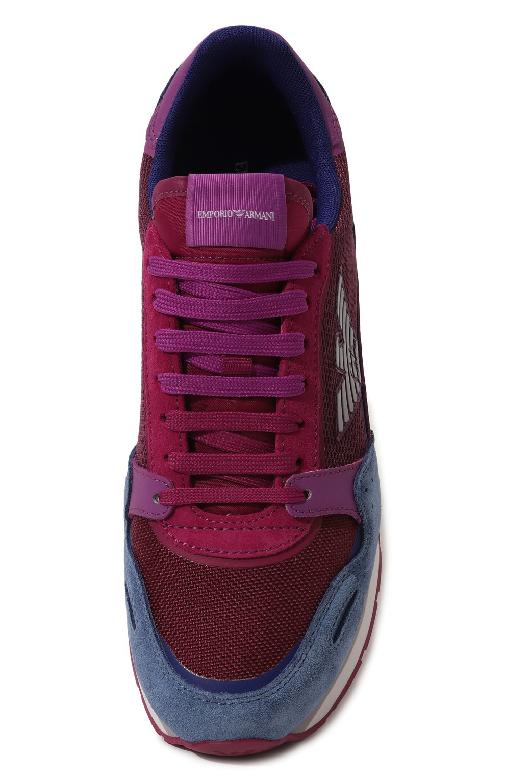 Комбинированные кроссовки EMPORIO ARMANI, арт. X3X058/XN730, фото 6