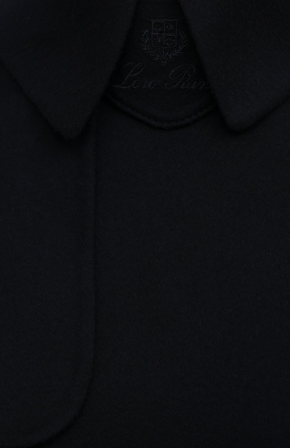 Кашемировое пальто LORO PIANA темно-синего цвета по цене 592000 руб., арт. FAM0836, фото 5 Кашемировое пальто LORO PIANA, арт. FAM0836, фото 5