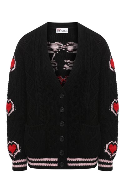 Женский шерстяной кардиган REDVALENTINO, арт. UR0KA00T/5F7