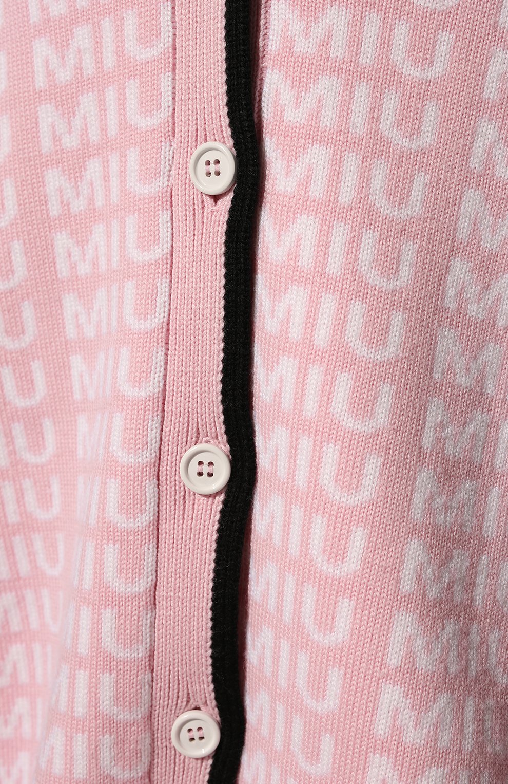 Шерстяной кардиган MIU MIU, арт. MMF198-1V8X-F0442, фото 5