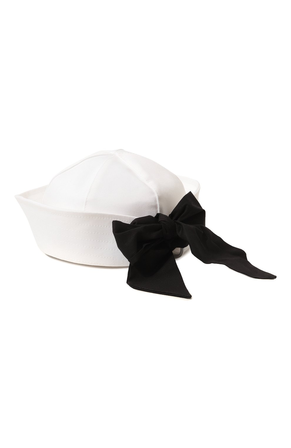Шляпа из хлопка и шелка VIVETTA белого цвета по цене 21750 руб., арт. V2M/7111/6972, фото 3 Шляпа из хлопка и шелка VIVETTA, арт. V2M/7111/6972, фото 3