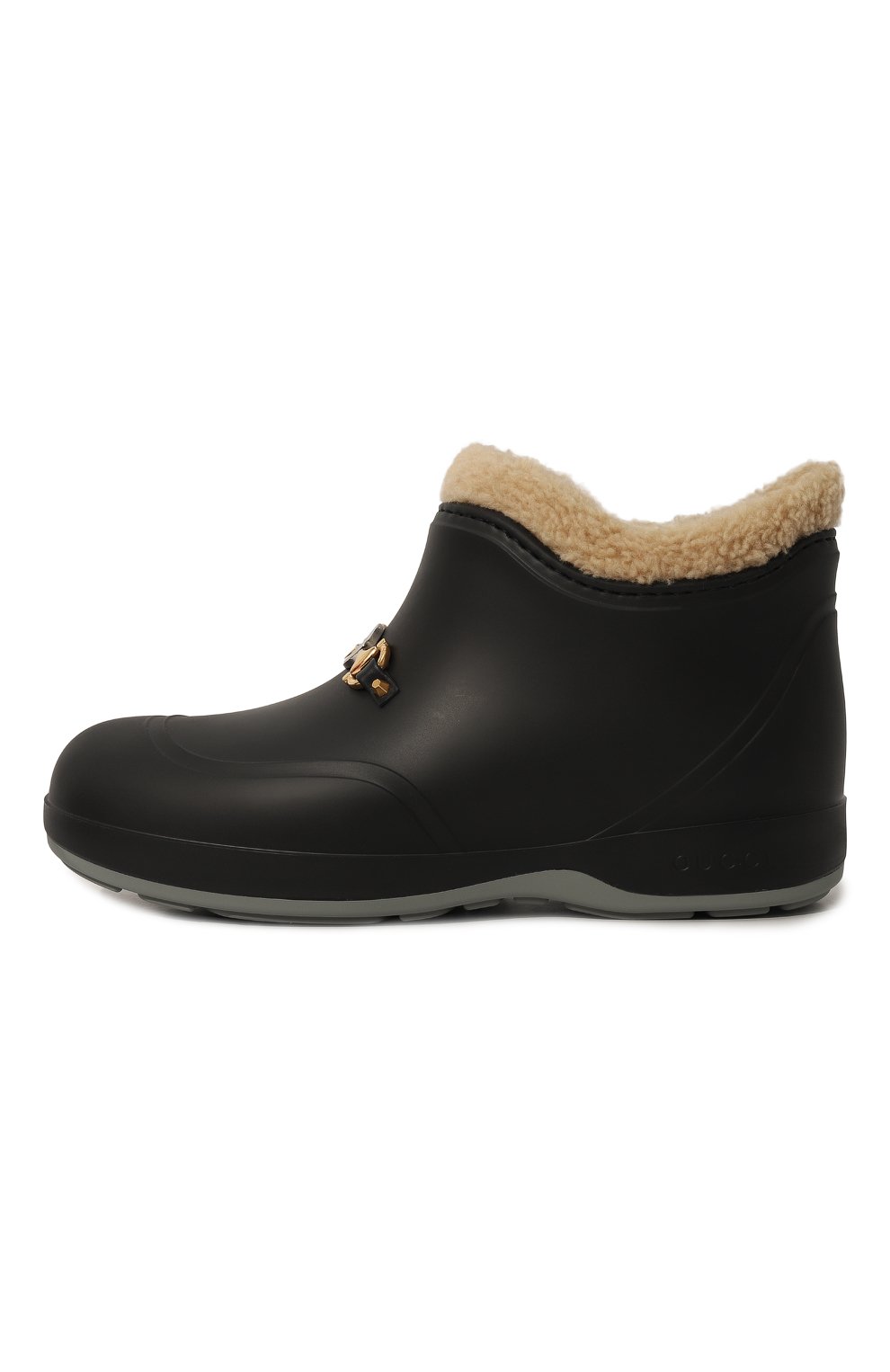 Резиновые сапоги GUCCI черного цвета по цене 79700 руб., арт. 626692 JCC00, фото 4 Резиновые сапоги GUCCI, арт. 626692 JCC00, фото 4