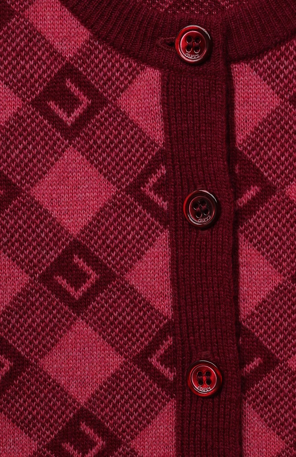 Шерстяной кардиган GUCCI, арт. 657380/XKBXM, фото 3