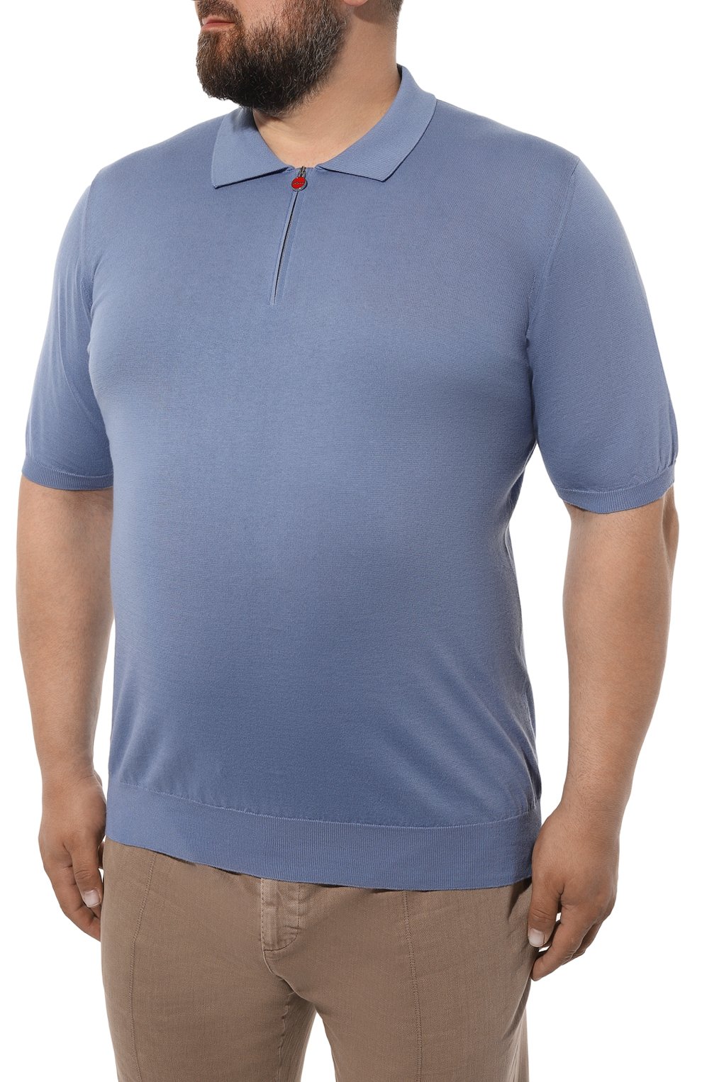 Хлопковое поло KITON, арт. UK33ZL, фото 3