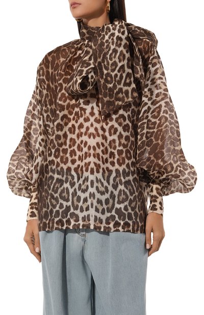 Блузка изо льна и шелка ZIMMERMANN, арт. 1395TF241, фото 3