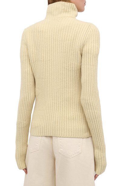 Шерстяной кардиган BOTTEGA VENETA бежевого цвета по цене 105000 руб., арт. 640084/V07X0, фото 5 Шерстяной кардиган BOTTEGA VENETA, арт. 640084/V07X0, фото 5